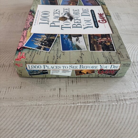 Vintage 2005 University Games 1000 Places to See Before You Die Game - Picture 8 of 11